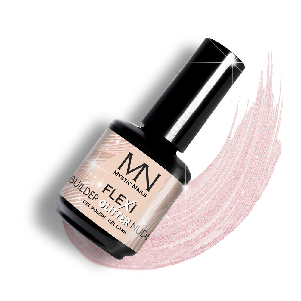 Flexi Builder Glitter Nude 12ml