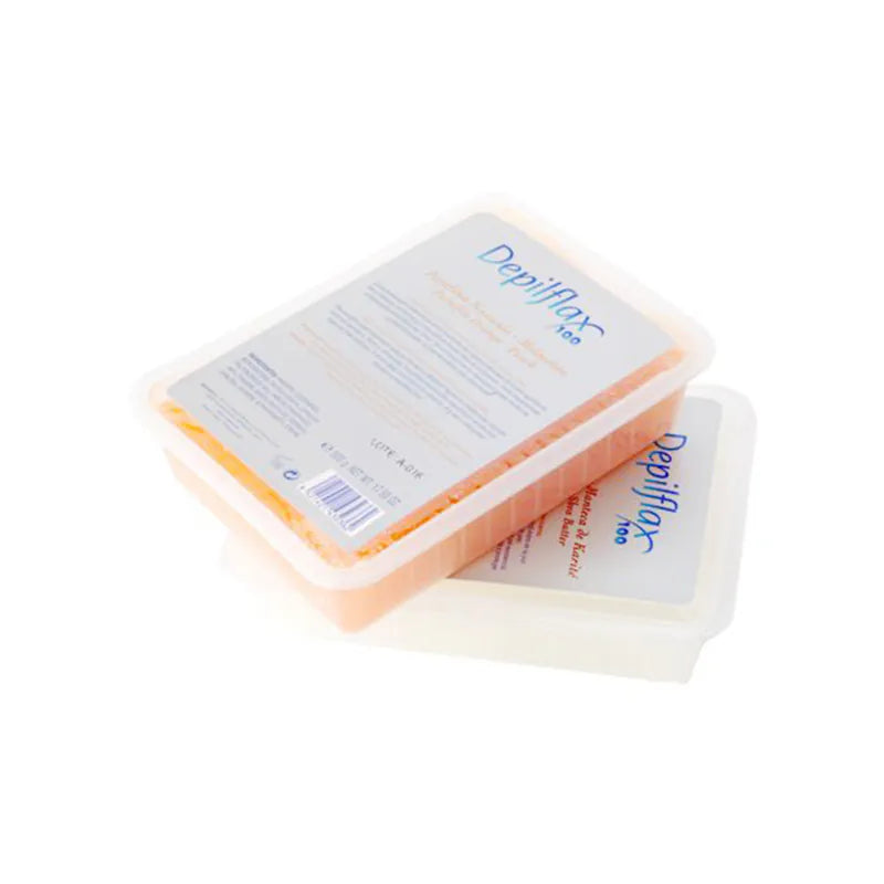 Depilflax 100 paraffin appelsin og fersken 500g