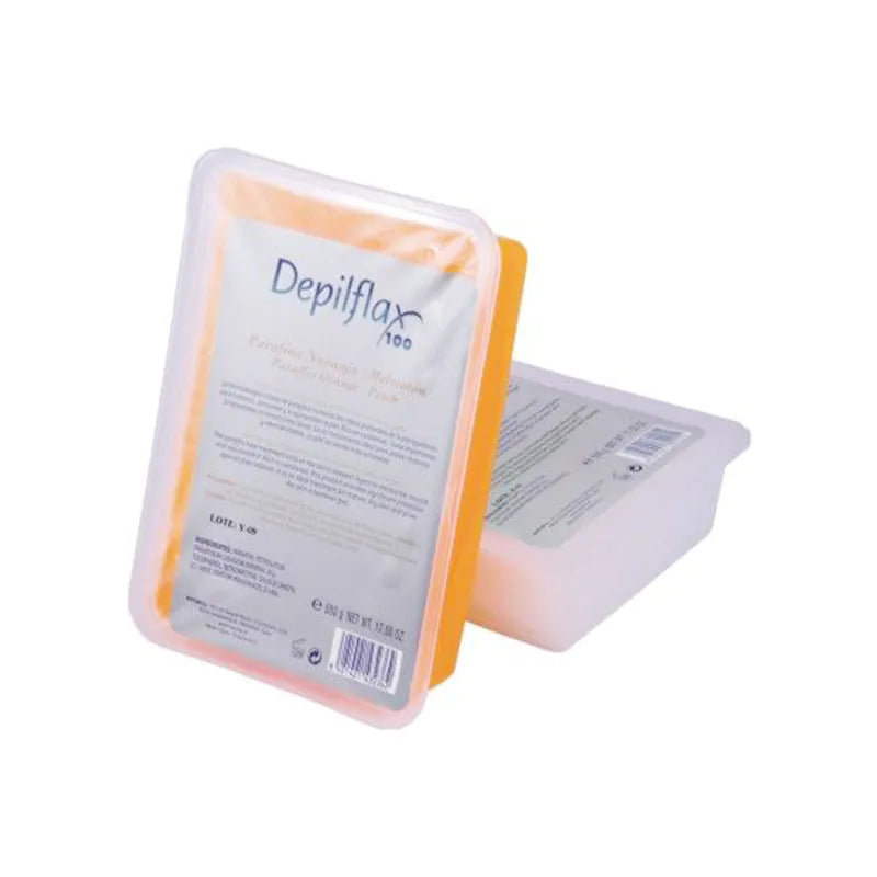 Depilflax 100 paraffin appelsin og fersken 500g