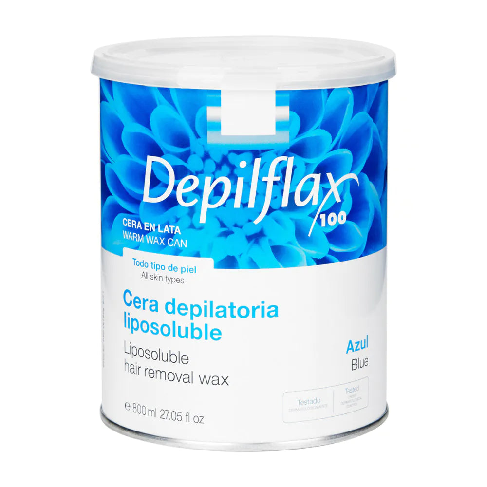 Depilflax hårfjerningsvoks dåse azulen