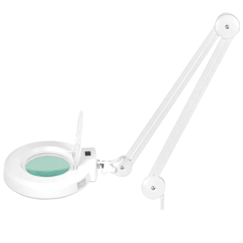S5 led forstørrelses lampe + tripod (Sort eller Hvid)