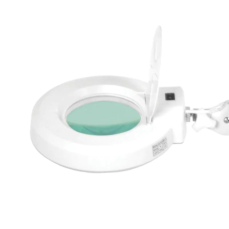 S5 led forstørrelses lampe + tripod (Sort eller Hvid)