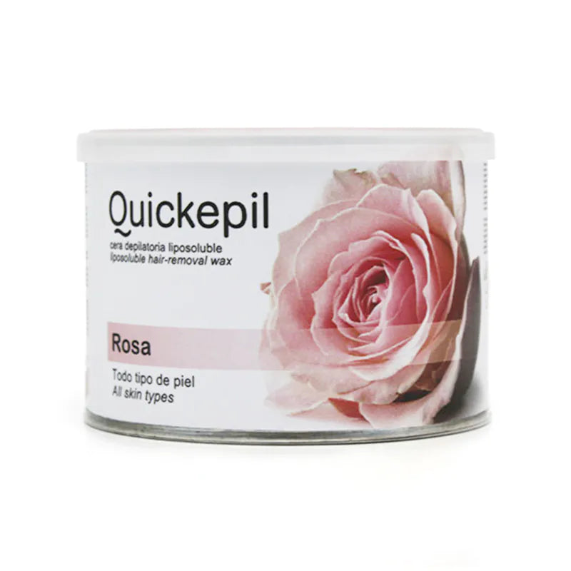 Quickepil hårfjerningsvoksdåse, rosa