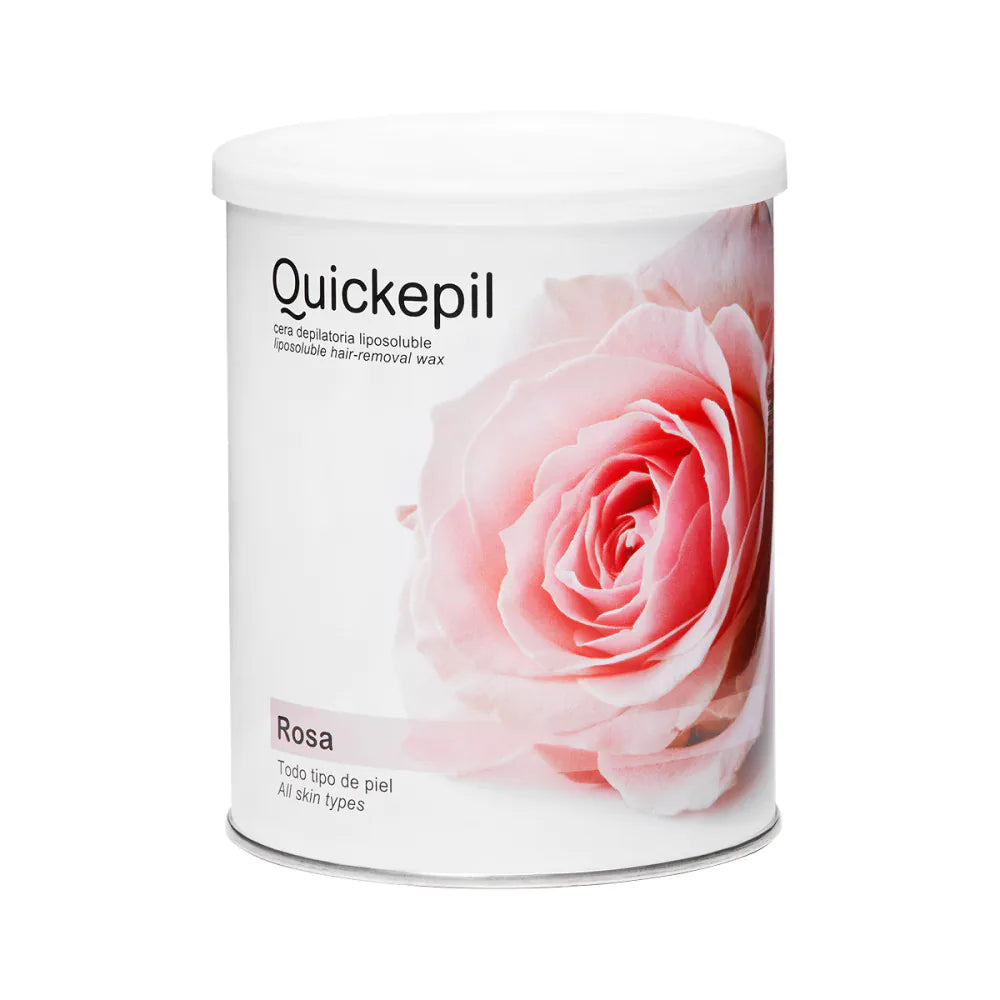Quickepil hårfjerningsvoksdåse, rosa