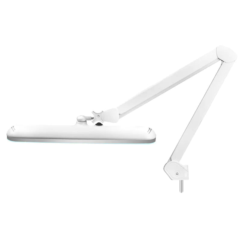 Elegant 801-s LED arbejdslampe m. standard hvid tripod