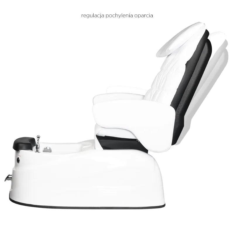 Spa pedicure stol as-122 Hvid m. massage funktion