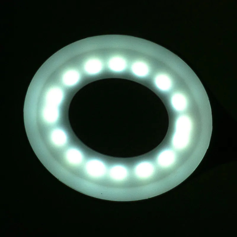 Ring led lampe snake hvid