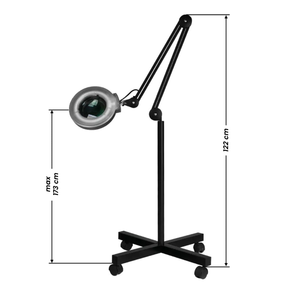 S4 magnifier lamp + tripod (Sort eller Hvid)