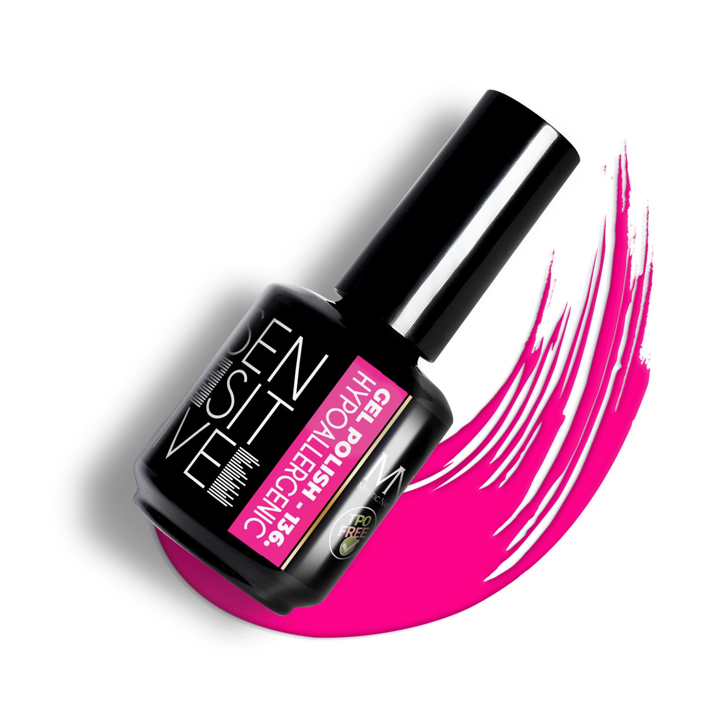 Gel Polish 136 - Pink Pouffe - Hypoallergenic 12 ml