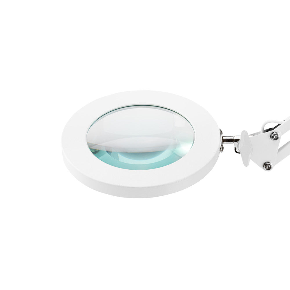 SORT ELLER HVID LED ARBEJDSLAMPE MAGNIFIER LAMPE GLOW 308