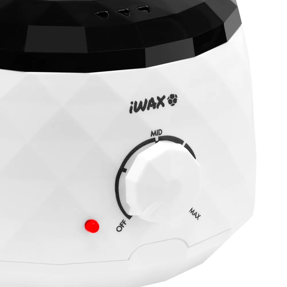 IWAX DIAMOND WAX HEATER SORT ELLER HVID
