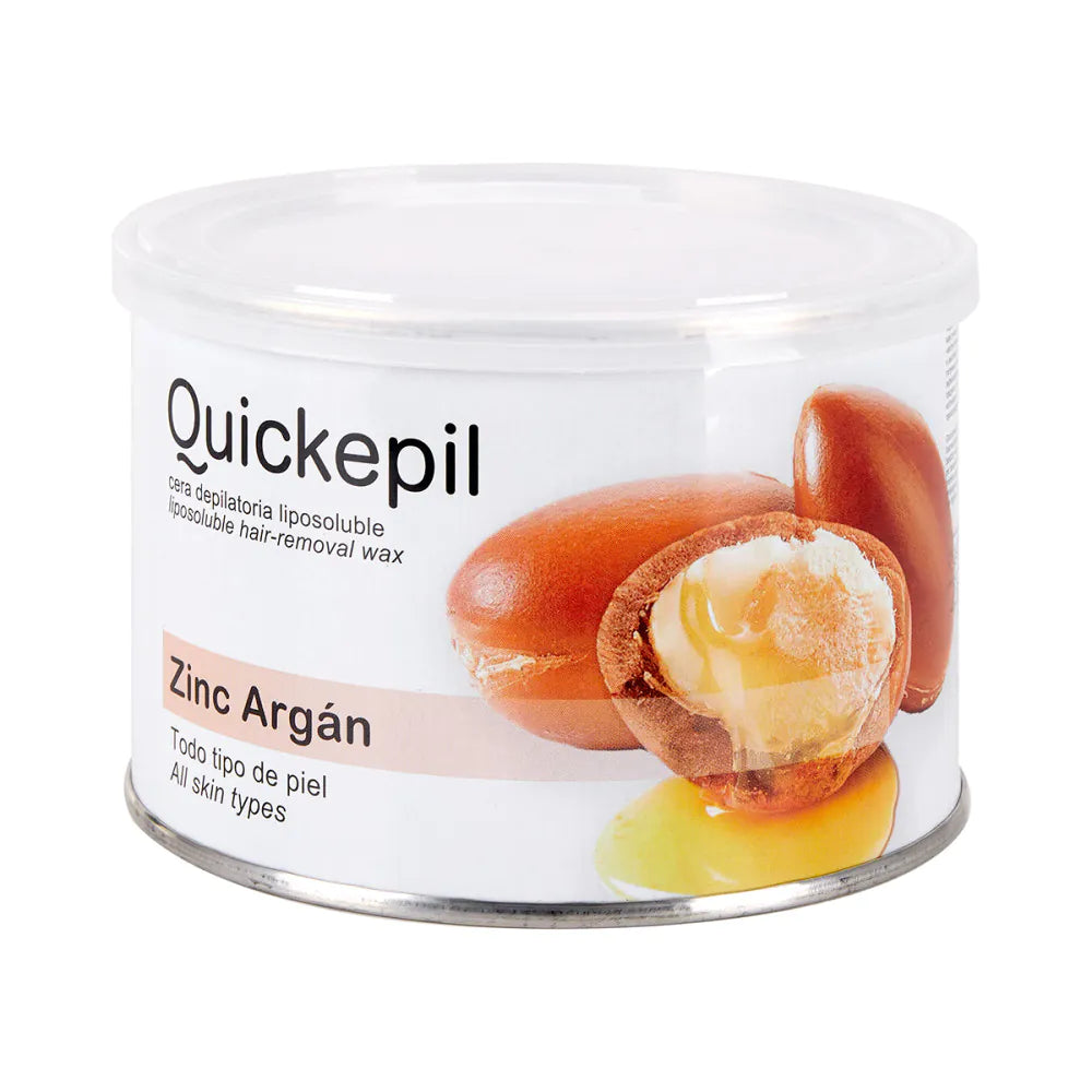 Quickepil hårfjerningsvoks dåse zink-argan