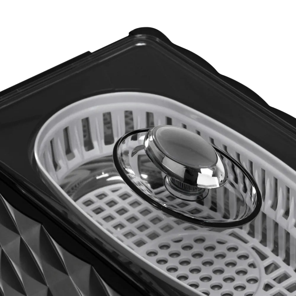 Ultrasonic washer AD-3000 capacity 0,45 L 35W Black