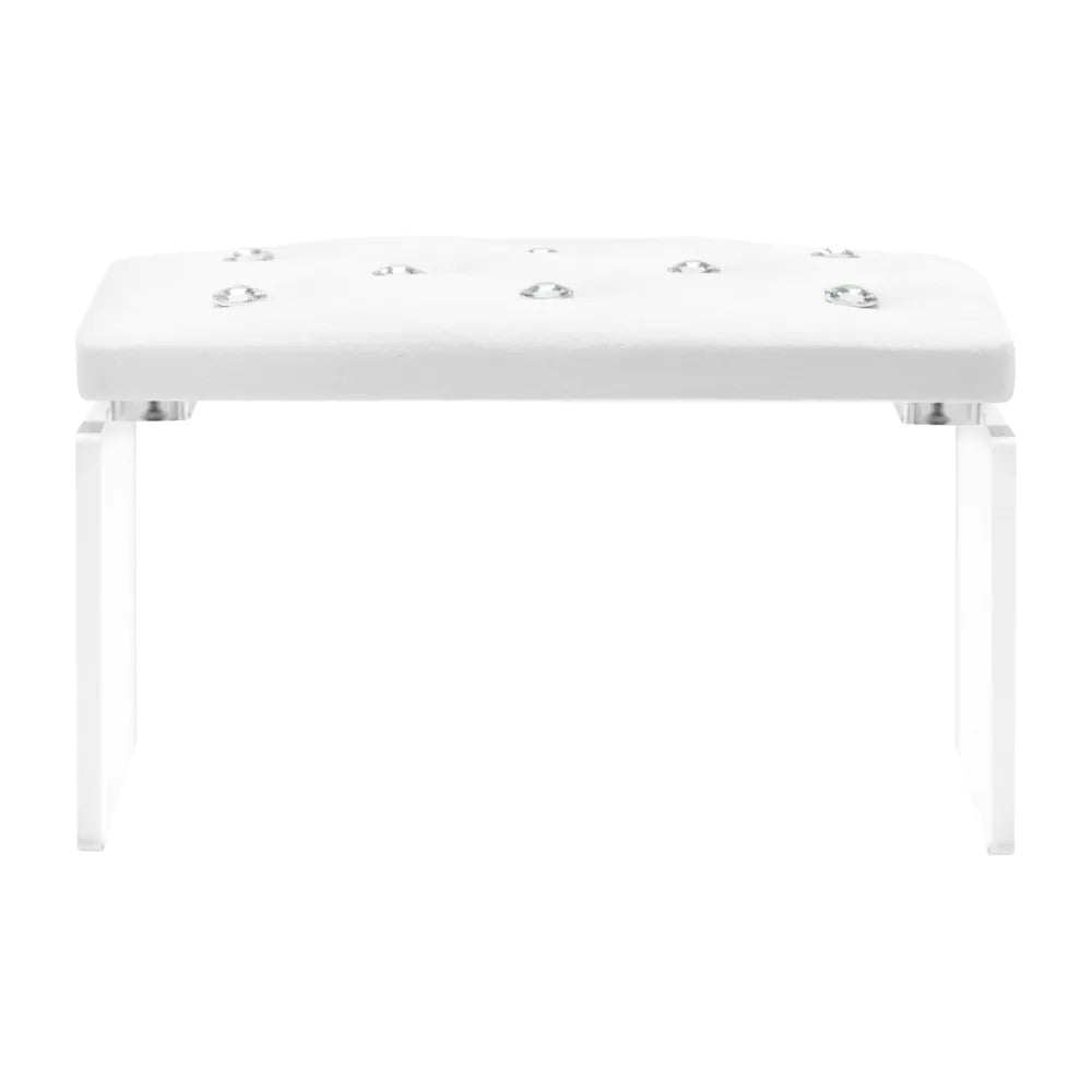 Momo Diamond manicure arm støtte Velour (Hvid, Sort eller Ecru)