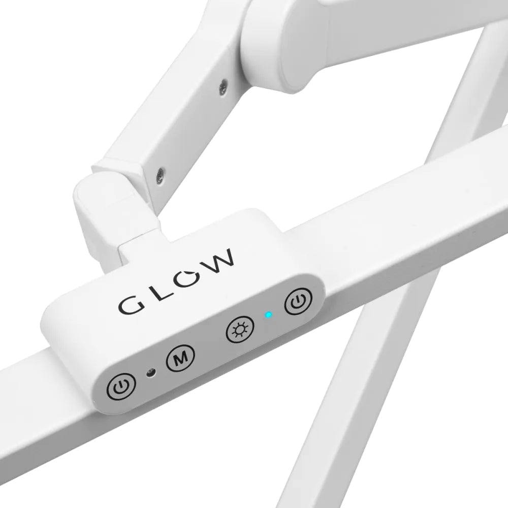 Glow L03 bordlampe (Sort/Hvid)