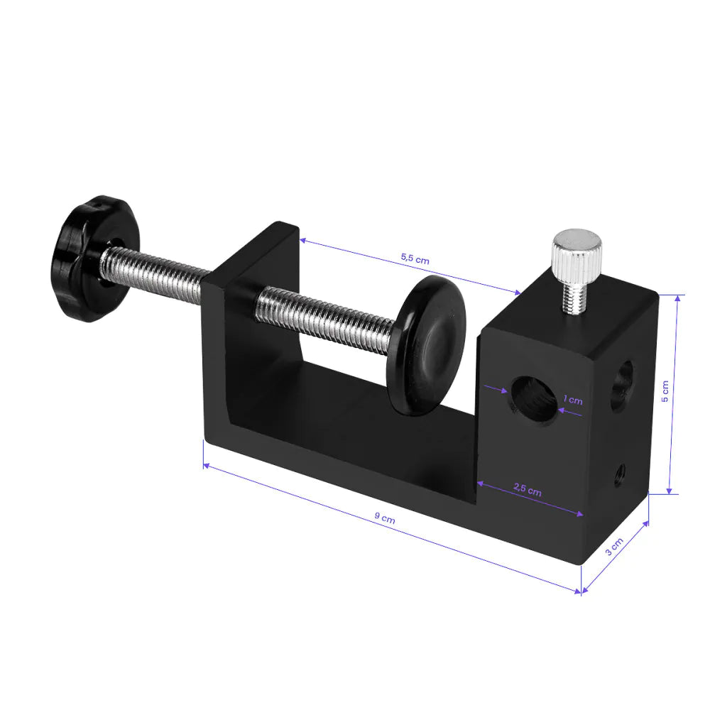 Yoga lampe sort