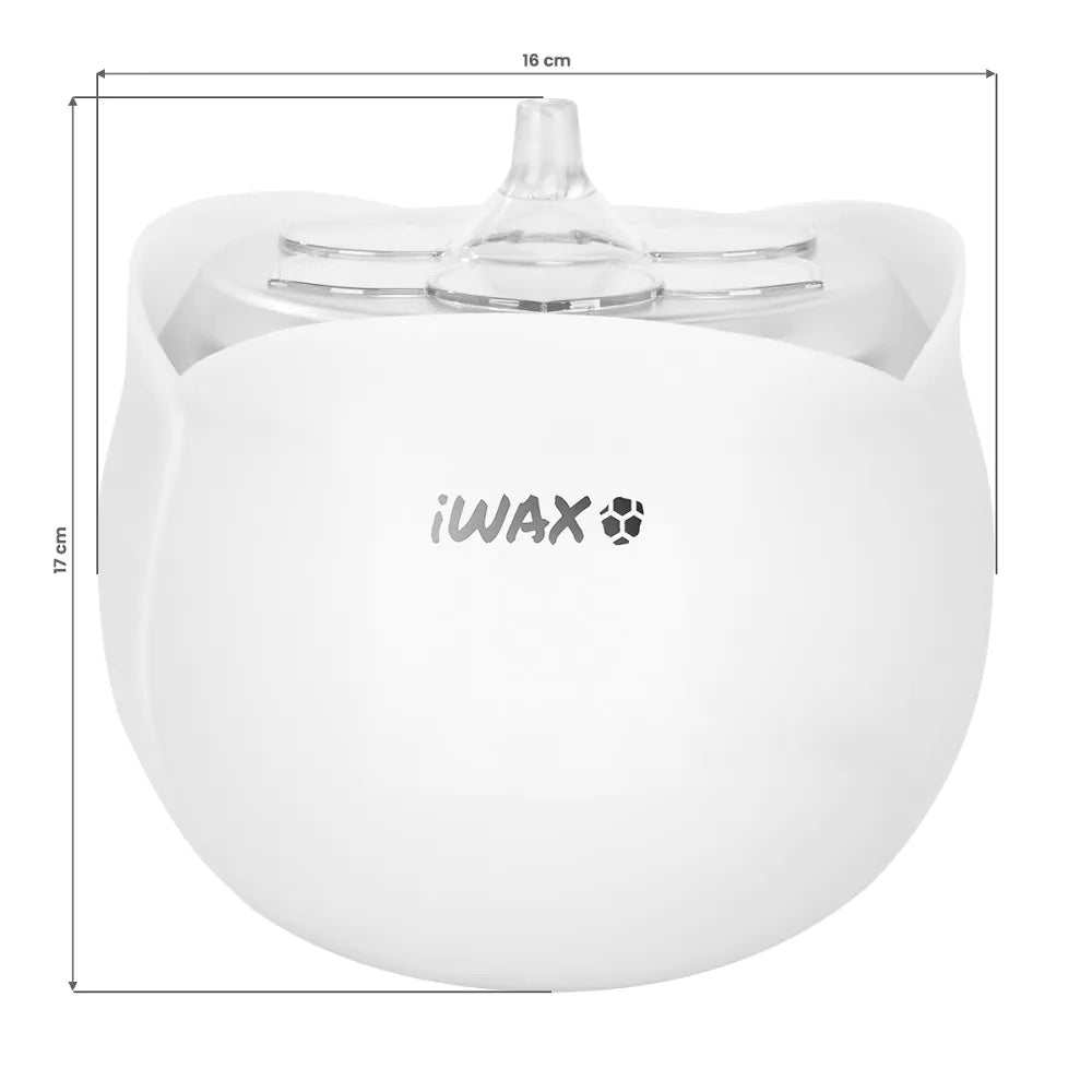 iWax Flower wax heater (Pink eller Hvid)