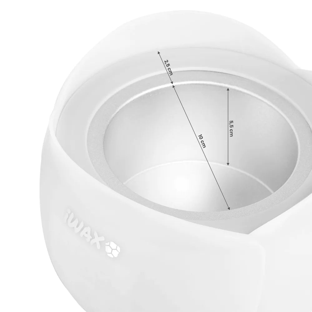 iWax Flower wax heater (Pink eller Hvid)