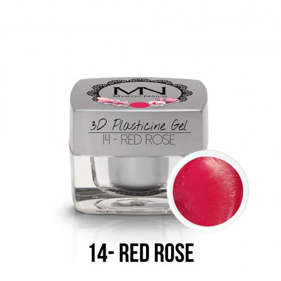 3D Plasticine Gel - 14 - Red Rose (TPO-Fri) - 3,5g