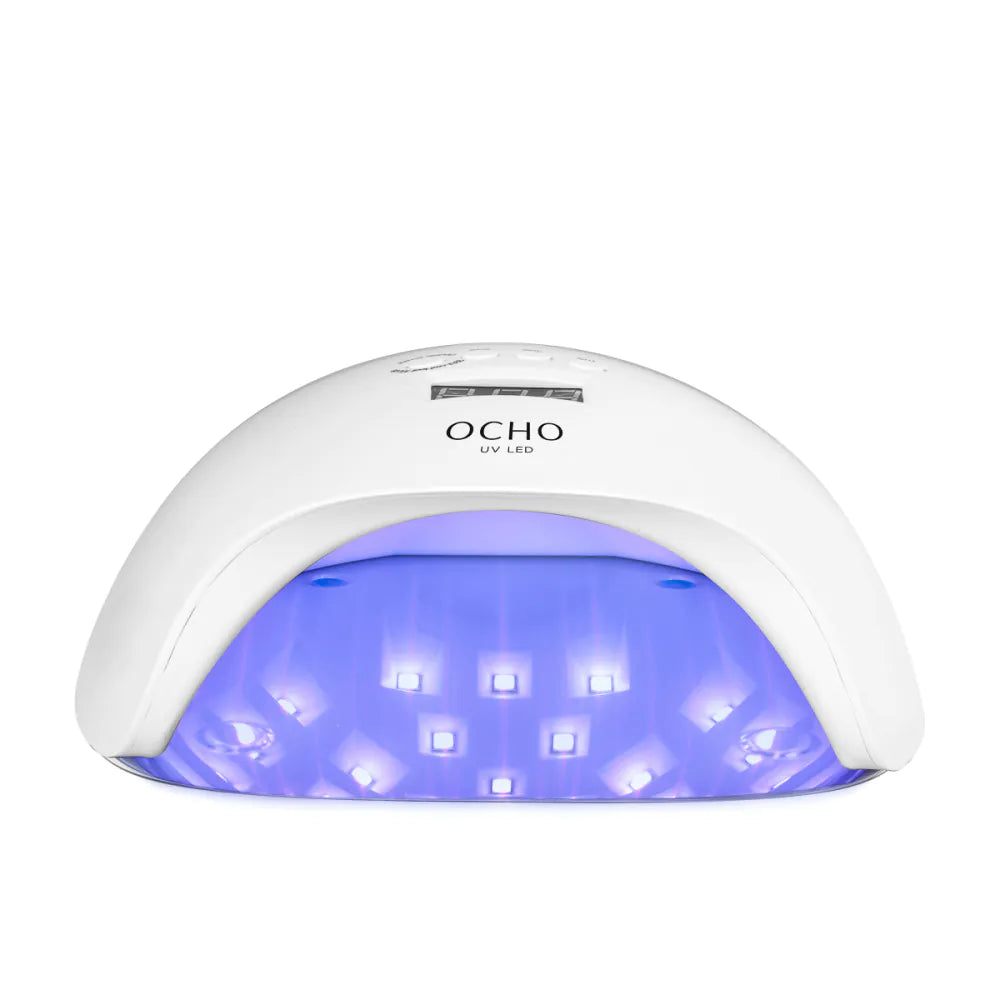 UV LED Lamp OCHO NAILS X13 65W hvid m. spejlbund