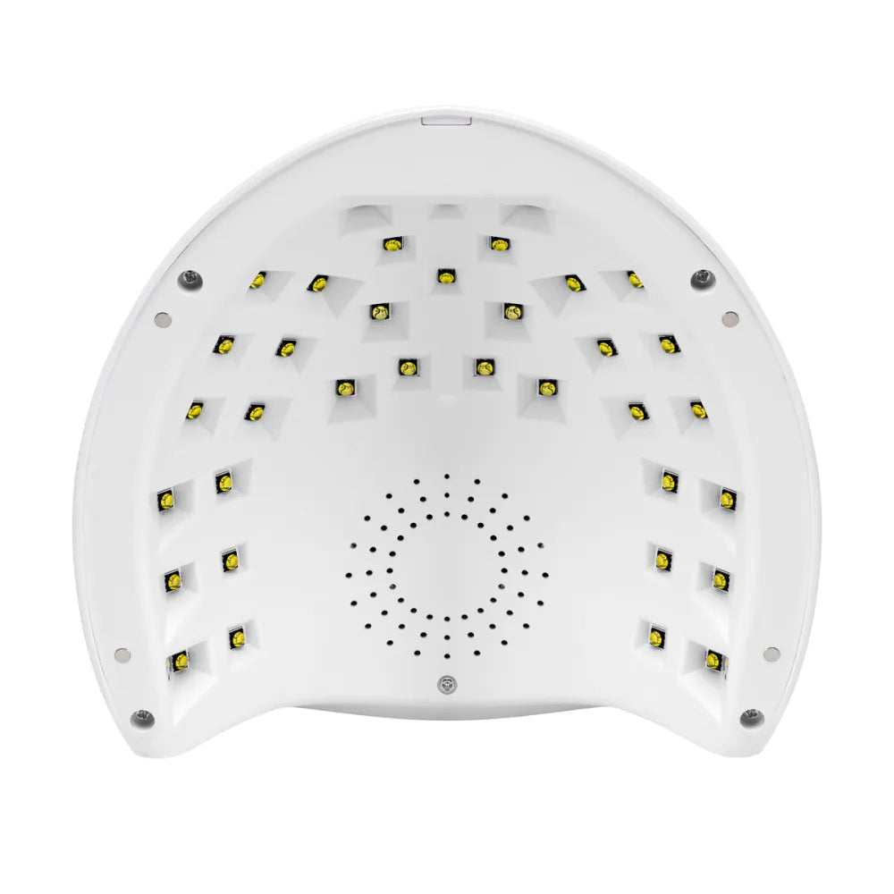 UV LED Lamp OCHO NAILS X13 65W hvid m. spejlbund