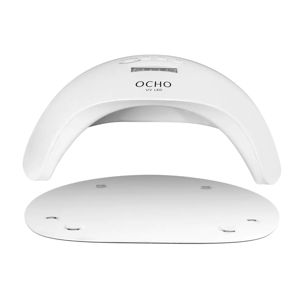 LED UV Lamp OCHO NAILS X13 Plus 65W m. Rød lysterapi - Hvid