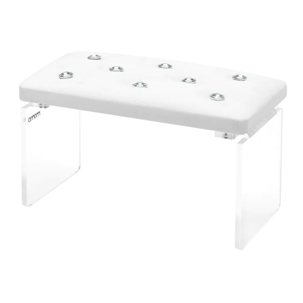 Momo Diamond manicure arm støtte Velour (Hvid, Sort eller Ecru)
