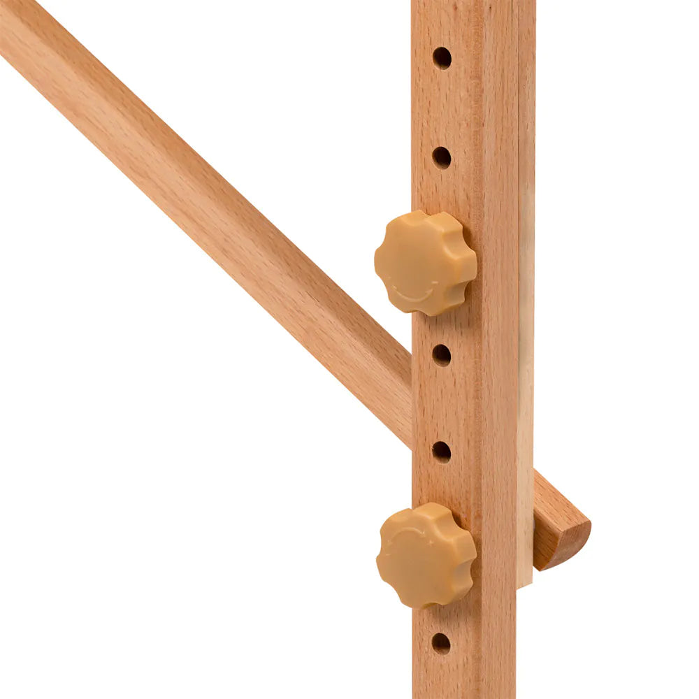 BALANCE Foldbar træ massagebriks 2 segmenter 190x70 HVID ELLER SORT