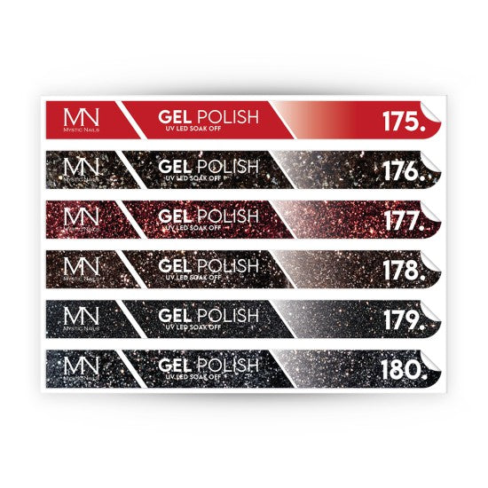 Tip Stick Gel Polish Sticker - 175-180