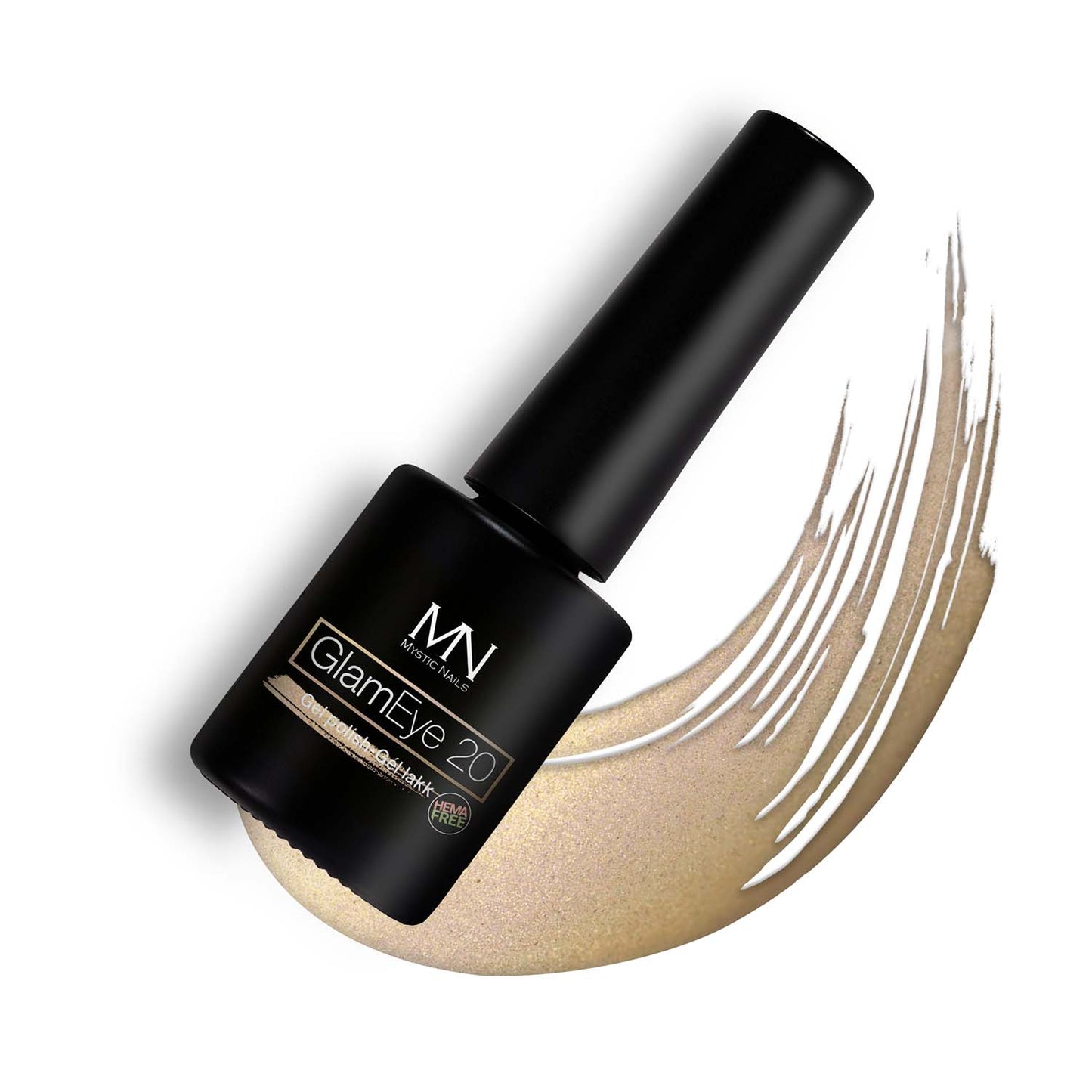 Gel Polish GlamEye 20 - (HEMA-free) 6 ml