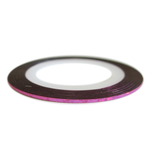 Nail Art Strip - Holo pink