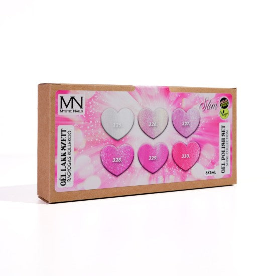 Gel Polish Set 05 - Shine collection (HEMA-free) - 6 x 6 ml