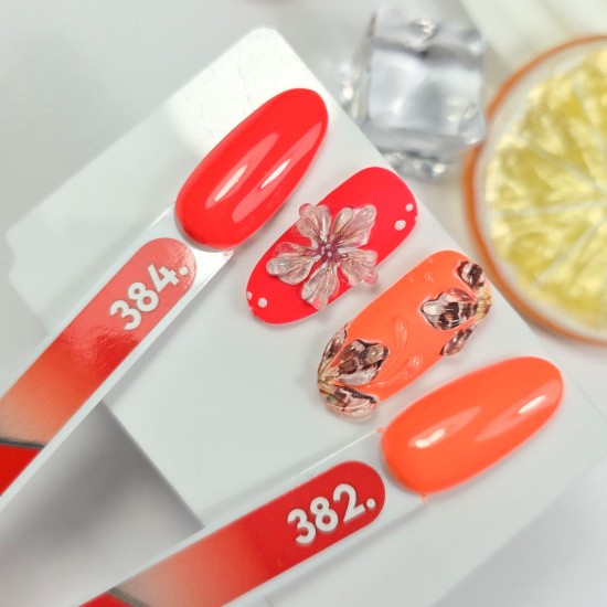 Gel Polish Set 17 - Cocktail (HEMA-free) - 6 pcs x 6ml