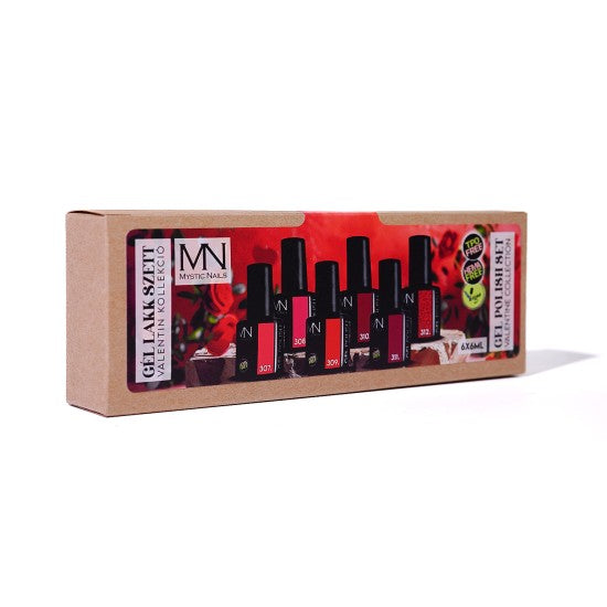Gel Polish Set 01 - Valentine collection (HEMA&TPO-free) - 6x6ml