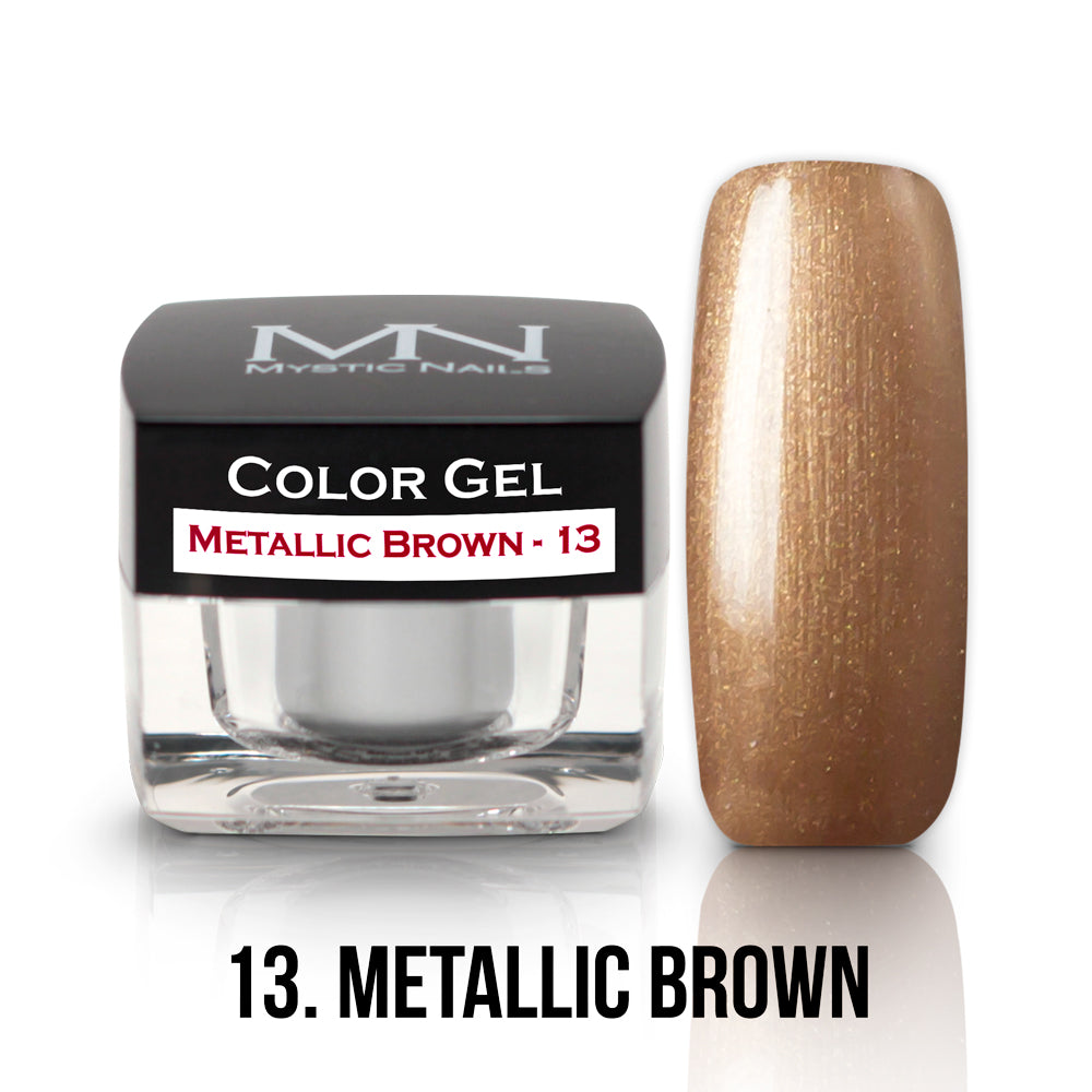 Color Gel - 13 - Metallic Brown - (TPO-Fri) - 4g