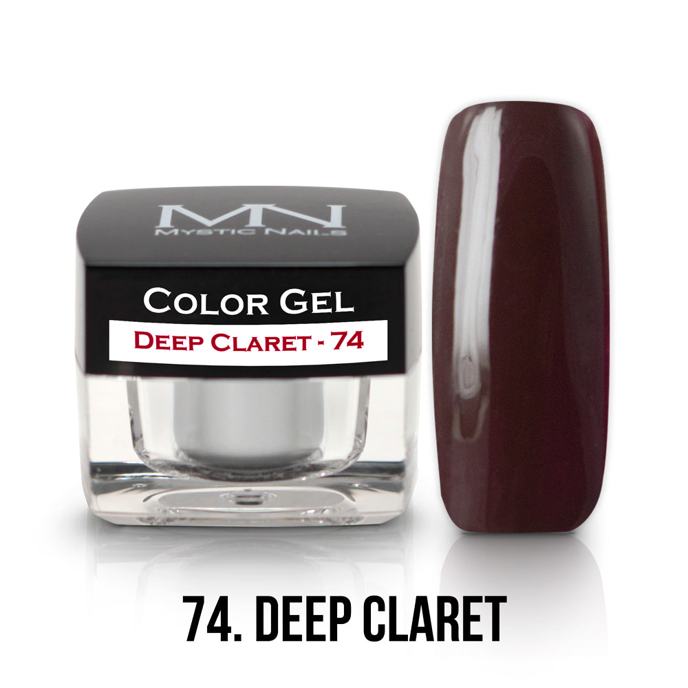 Color Gel - 74 - Deep Claret - (HEMA+TPO-Fri) 4g