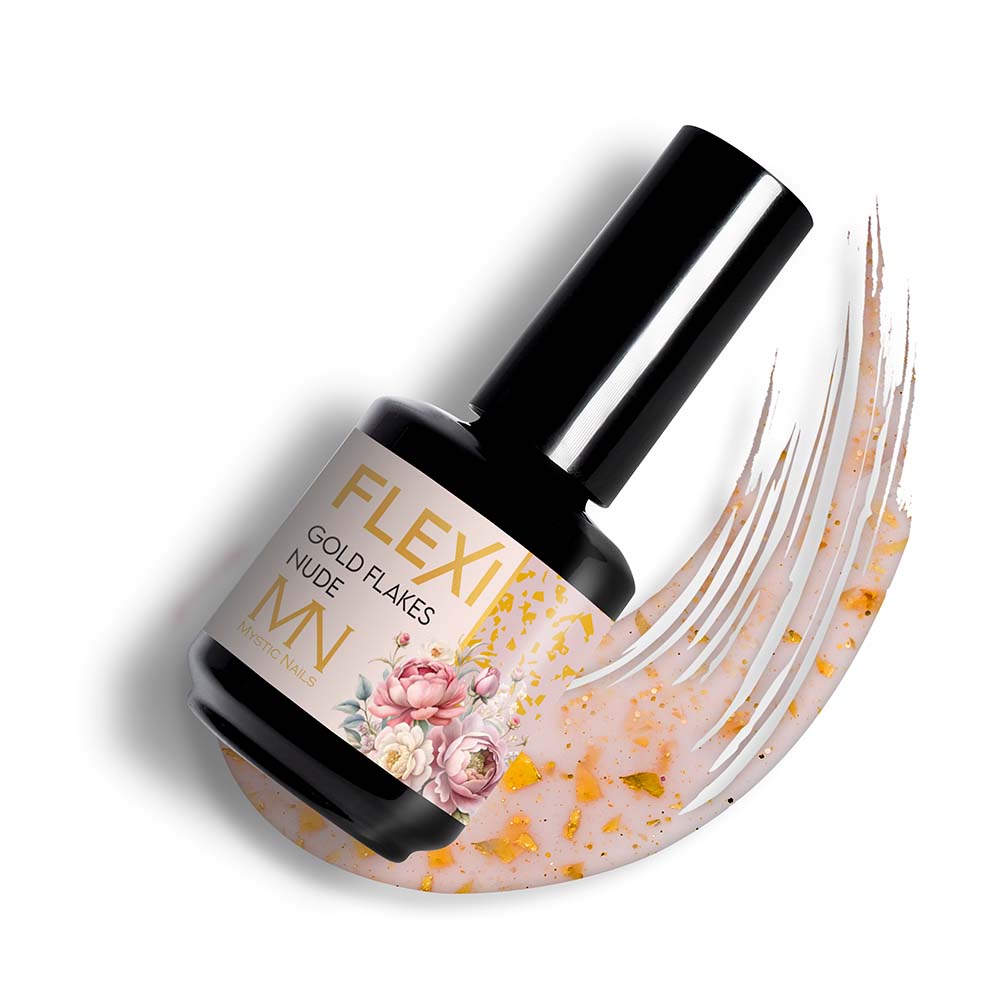 Flexi Gold Flakes Nude (HEMA-free) - 12ml