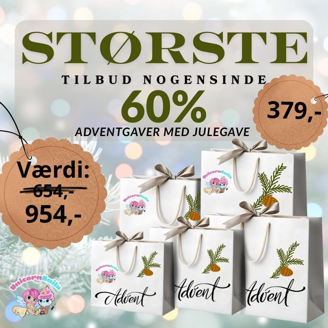 Adventskalender fra Unicorn NailX