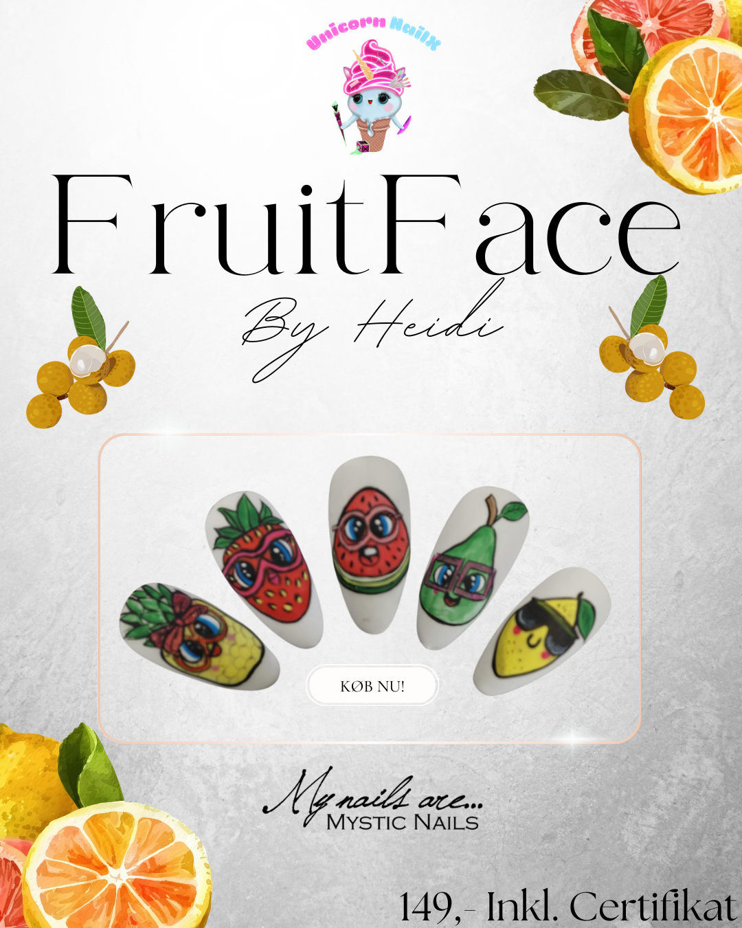 FruitFace Online kursus By Heidi