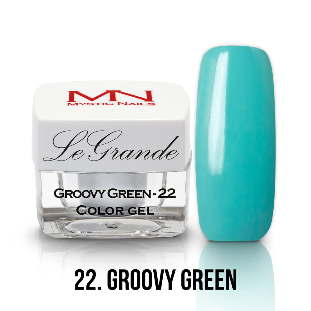 LeGrande Color Gel - no.22. - Groovy Green - (TPO-Fri) - 4g