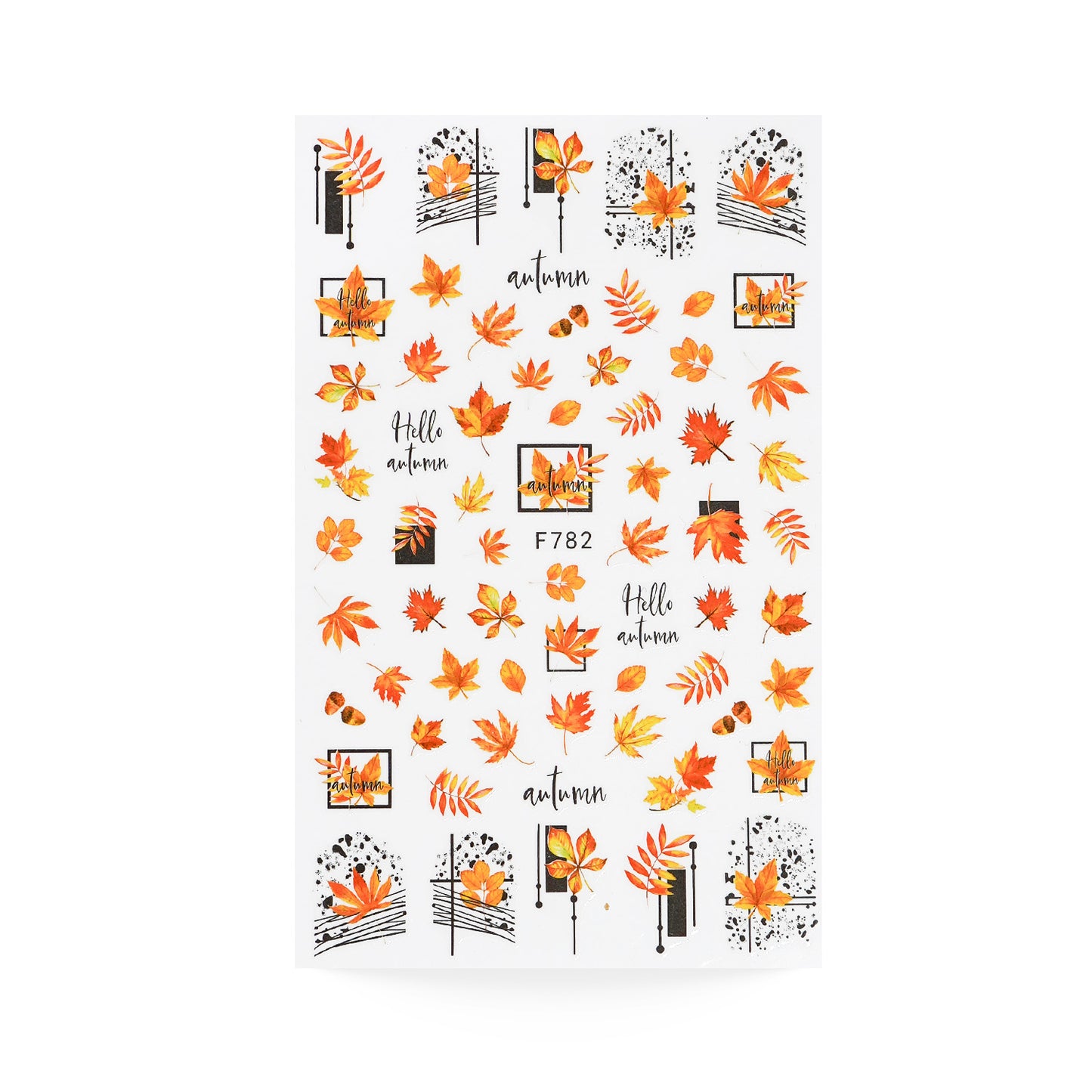 Nail sticker - Autumn 04_F782