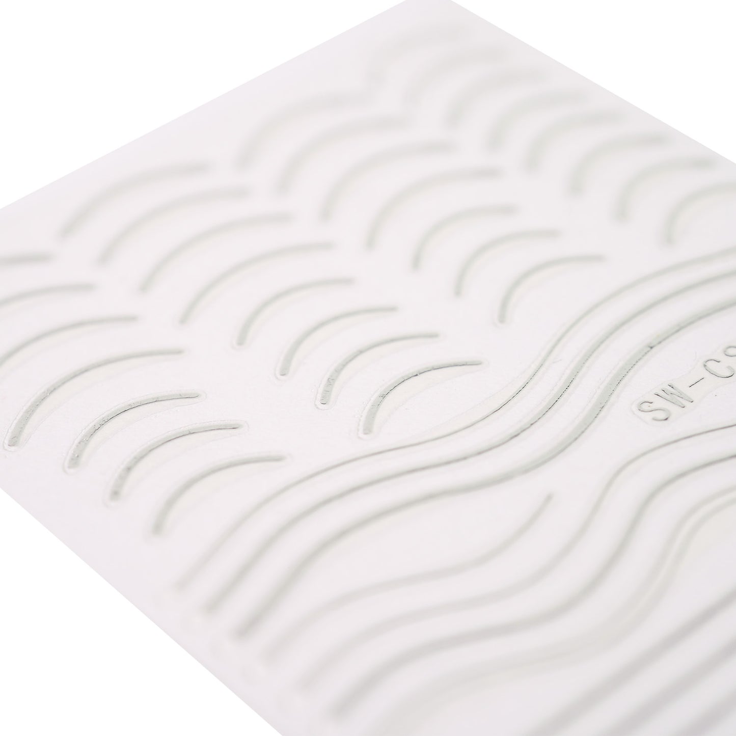 Nail stripe (Mixed) - Silver