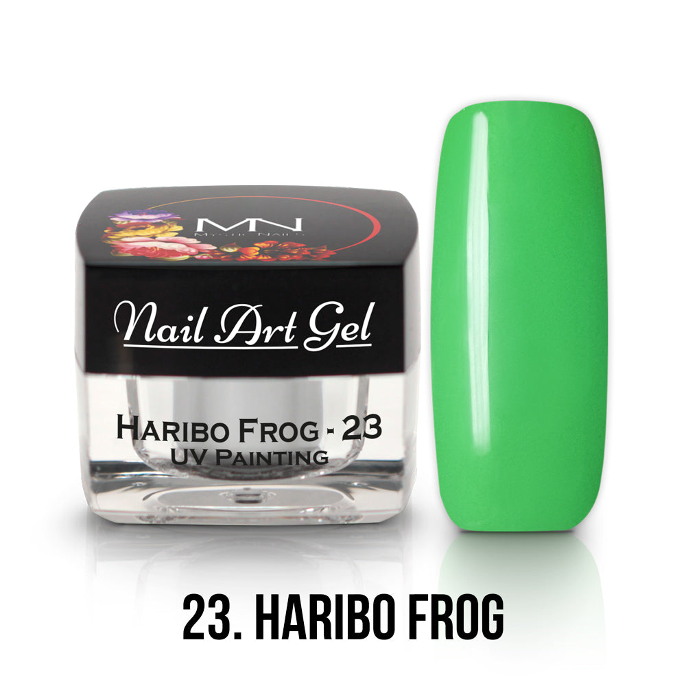 Painting Nail Art Gel - 23 - Haribo Frog - (HEMA+TPO-Fri) 4g