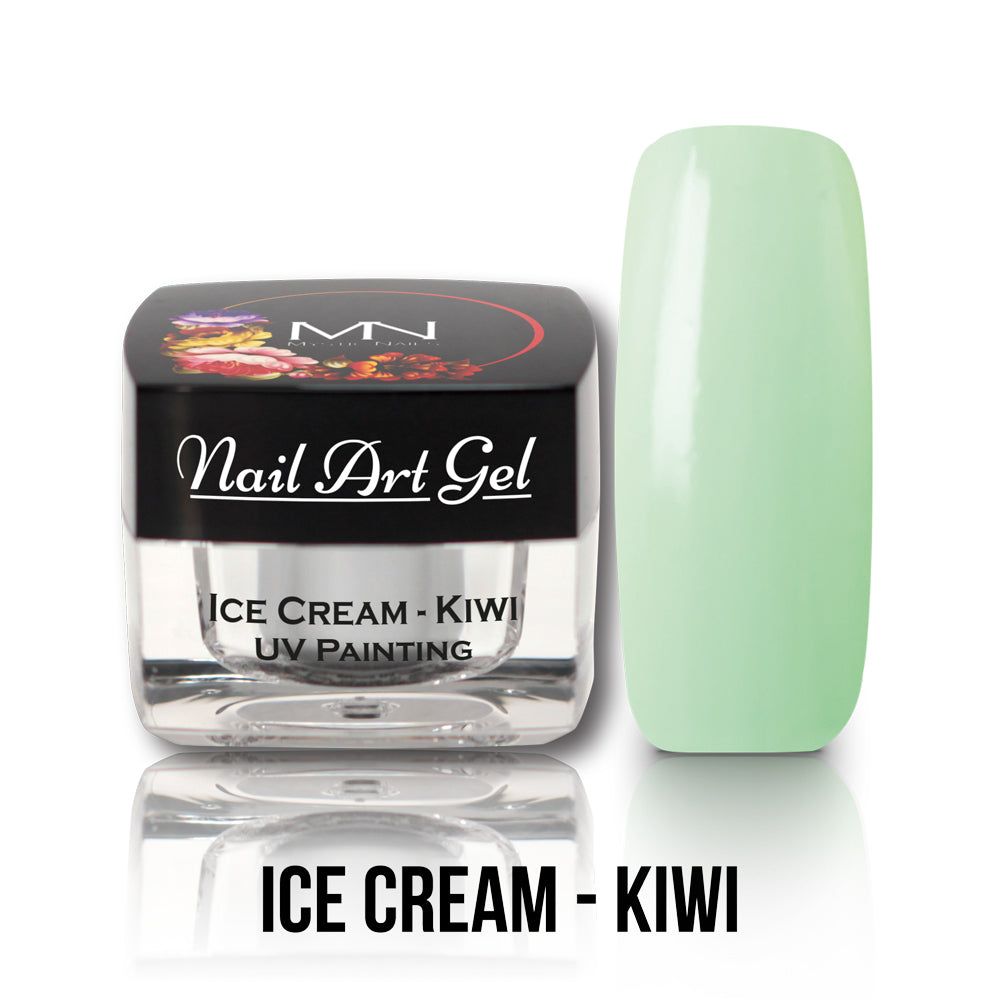 Painting Nail Art Gel - Ice Cream - Kiwi - (HEMA+TPO-Fri) 4g