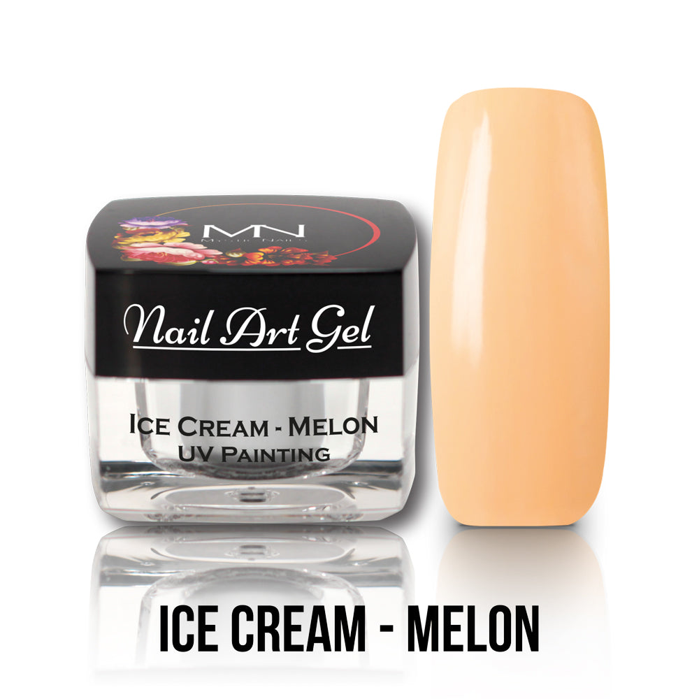 Painting Nail Art Gel - Ice Cream - Melon - (HEMA+TPO-Fri) 4g