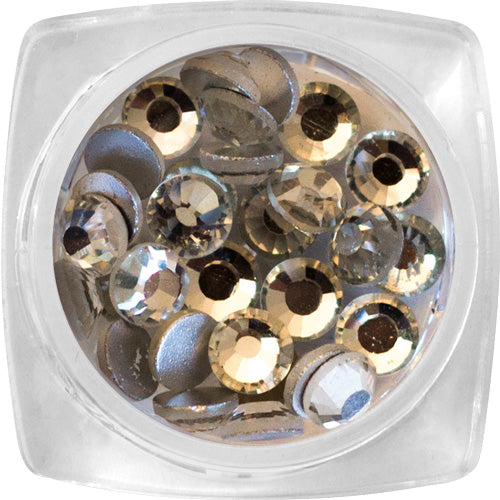 Crystal Stone - SS20 Silver 30 pcs / jar