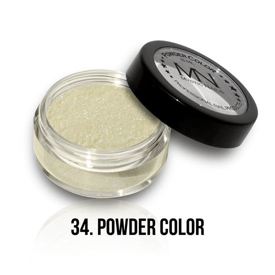 Farvet Akrylpulver - 34 - 8 ml