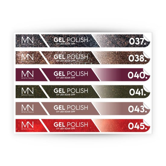 Tip Stick Gel Polish Sticker - 037-045