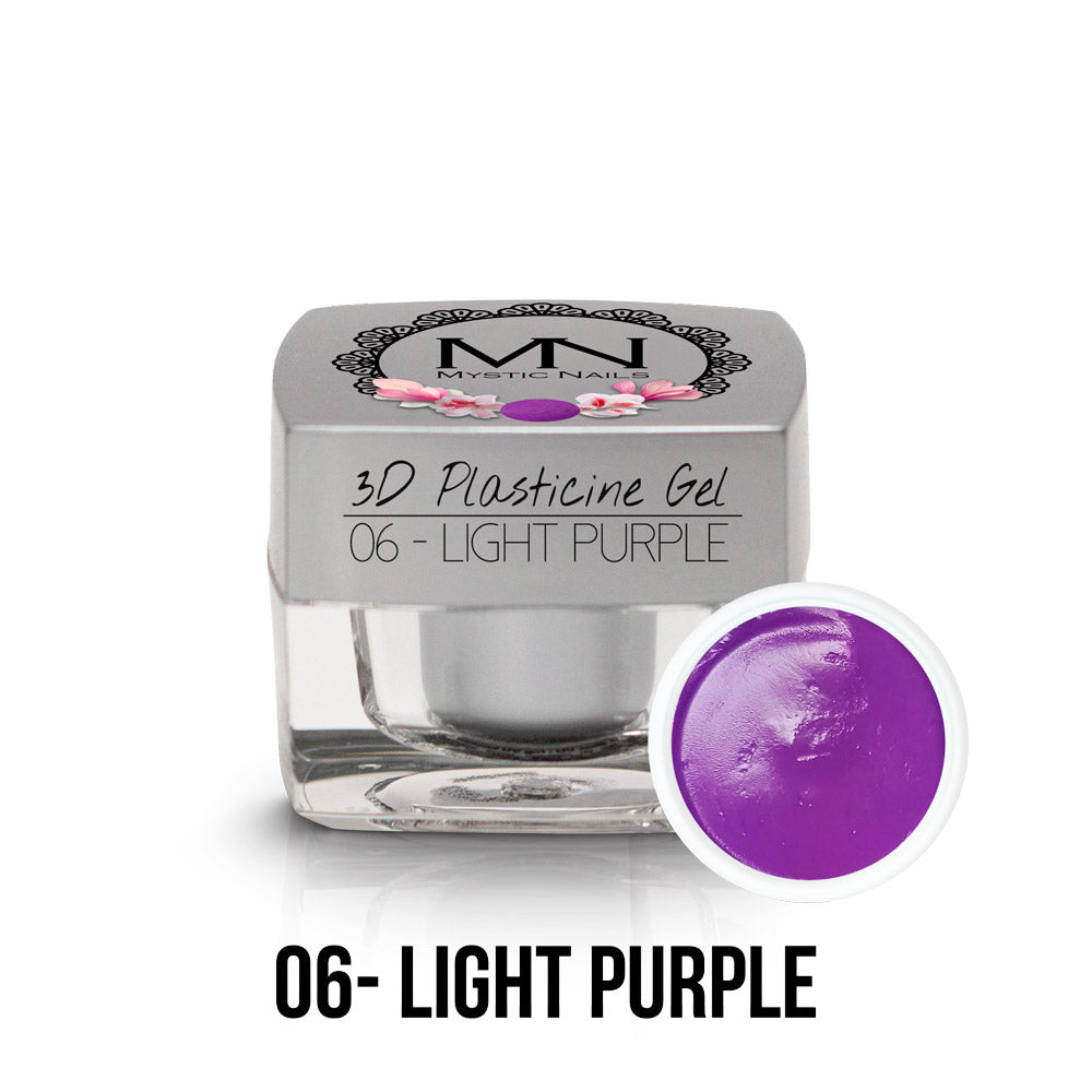 3D Plasticine Gel - 06 - Light Purple - (TPO-Fri) - 3,5g