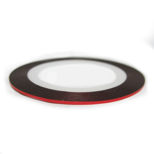 Nail Art Strip - Metal Red